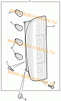 Задний фонарь LDV Maxus для LDV Maxus, LD 100