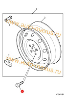 схема Болт крепления колеса M16  для LDV Maxus, LD 100