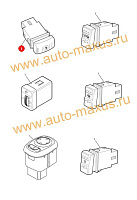 схема Переключатель аварийного сигнала  для LDV Maxus, LD 100