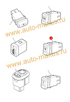 схема Переключатель подогреваемого зеркала для LDV Maxus, LD 100