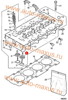 схема Седло впускного клапана для LDV Maxus, LD 100