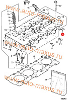 схема Свеча предпускового подогрева для LDV Maxus, LD 100