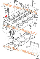 схема Направляющая втулка клапана для LDV Maxus, LD 100