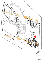 схема Петля нижняя Б.У. для LDV Maxus, LD 100