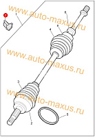 схема Опора подшипника правого привода Б.У. для LDV Maxus, LD 100
