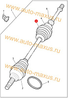 схема Пыльник трипоида внутренний для LDV Maxus, LD 100