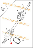 схема ШРУС для LDV Maxus, LD 100