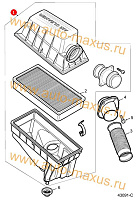 схема Корпус фильтра Максус для LDV Maxus, LD 100