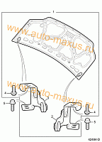 Капот LDV Maxus для LDV Maxus, LD 100