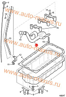 схема Всасывающая труба (система смазки) Б.У. для LDV Maxus, LD 100