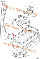 схема Прокладка масляного поддона для LDV Maxus, LD 100