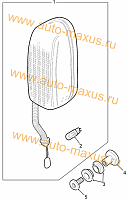 Дополнительный верхний стоп-сигнал LDV Maxus для LDV Maxus, LD 100