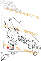 схема Болт с фланцем для LDV Maxus, LD 100