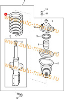 схема Пружина передней стойки Максус для LDV Maxus, LD 100
