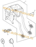 Блок педалей в сборе LDV Maxus для LDV Maxus, LD 100