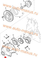 схема Сальник коленвала передний для LDV Maxus, LD 100