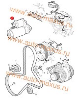 схема Стартер для LDV Maxus, LD 100
