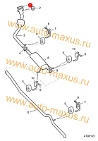 схема Прокладка выхлопной трубы для LDV Maxus, LD 100