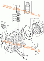Блок цилиндров, гильзы, маховик для LDV Maxus, LD 100