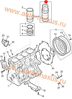 схема Цилиндр в сборе для LDV Maxus, LD 100