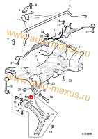 схема Сайлентблок полиуретан для LDV Maxus, LD 100