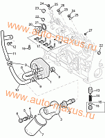 Система смазки, маслянный фильтр, охладитель для LDV Maxus, LD 100