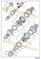 схема Подшипник  для LDV Maxus, LD 100