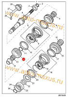 схема Шестерня четвертой передачи для LDV Maxus, LD 100