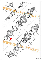 схема Игольчатый подшипник для LDV Maxus, LD 100