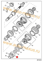 схема Подшипник для LDV Maxus, LD 100