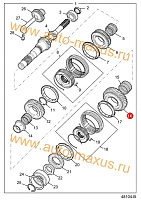 схема Шестерня 5 передачи для LDV Maxus, LD 100