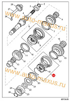 схема Ступица в сборе 5 передачи для LDV Maxus, LD 100