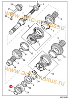 схема Прокладка 0.15мм для LDV Maxus, LD 100