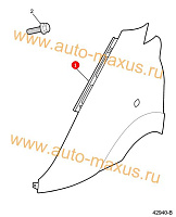 схема Крыло левое для LDV Maxus, LD 100