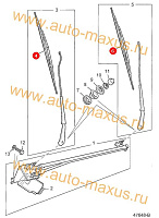 схема Щетка стеклоочистителя для LDV Maxus, LD 100