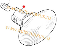 схема Боковой повторитель указателя поворота Maxus для LDV Maxus, LD 100