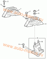 Опоры двигателя верхние для LDV Maxus, LD 100