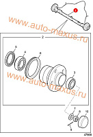 схема Ось в сборе Maxus для LDV Maxus, LD 100