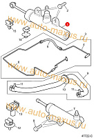 схема Главный цилиндр сцепления для LDV Maxus, LD 100
