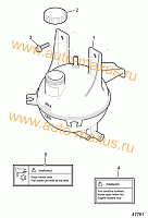 Расширительный бачок LDV Maxus для LDV Maxus, LD 100