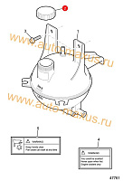 схема Крышка расширетельного бачка для LDV Maxus, LD 100