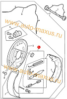 схема Пружины и солдатик для LDV Maxus, LD 100