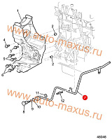 схема Вакуумная трубка Maxus Б.У. для LDV Maxus, LD 100