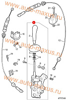 схема Рычаг переключения КПП Максус для LDV Maxus, LD 100