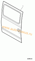 Дверь боковая - короткая колесная база для LDV Maxus, LD 100